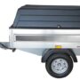 Rimorchio Cresci B3 con coperchio