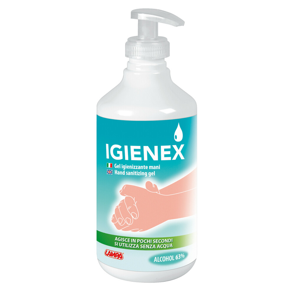 Igienex, gel igienizzante mani – 500 ml