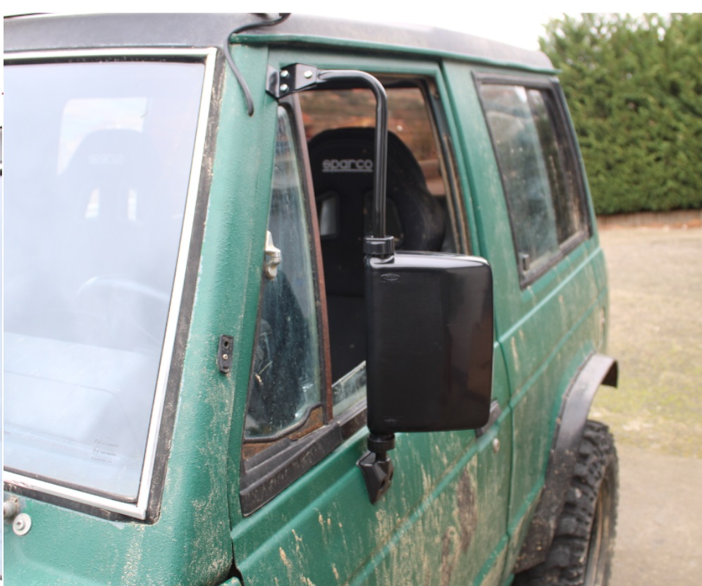 SPECCHIO MITSUBISHI PAJERO '83-'90 SINISTRO Versione Japan - immagine 5