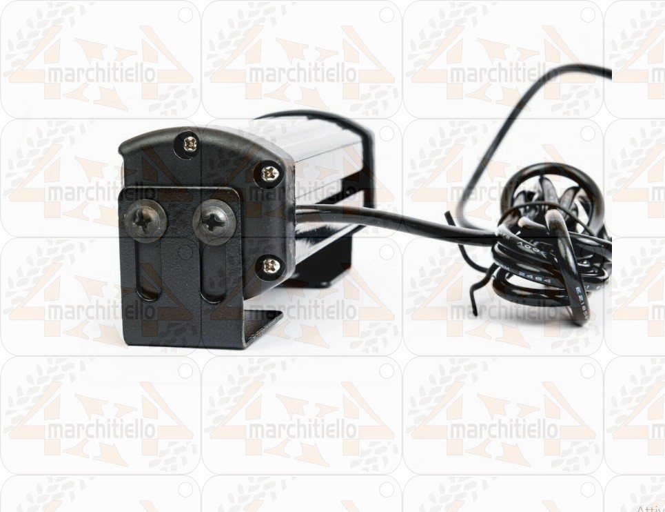 Lampada di emergenza a 4 LED, luce gialla lampeggiante, lampeggiante, 4 conteggi con controller - immagine 2