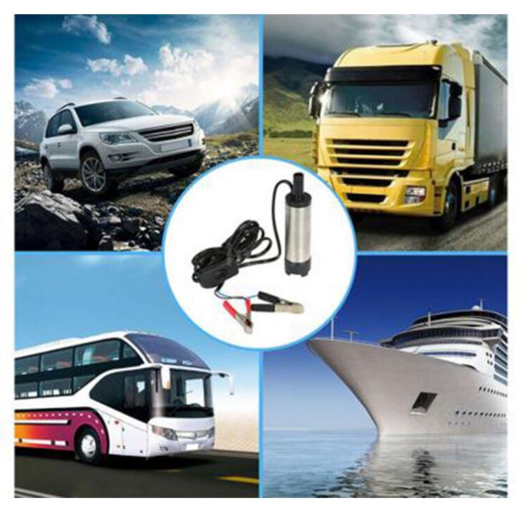 Pompa aspira liquidi elettrica ad immersione, 12V