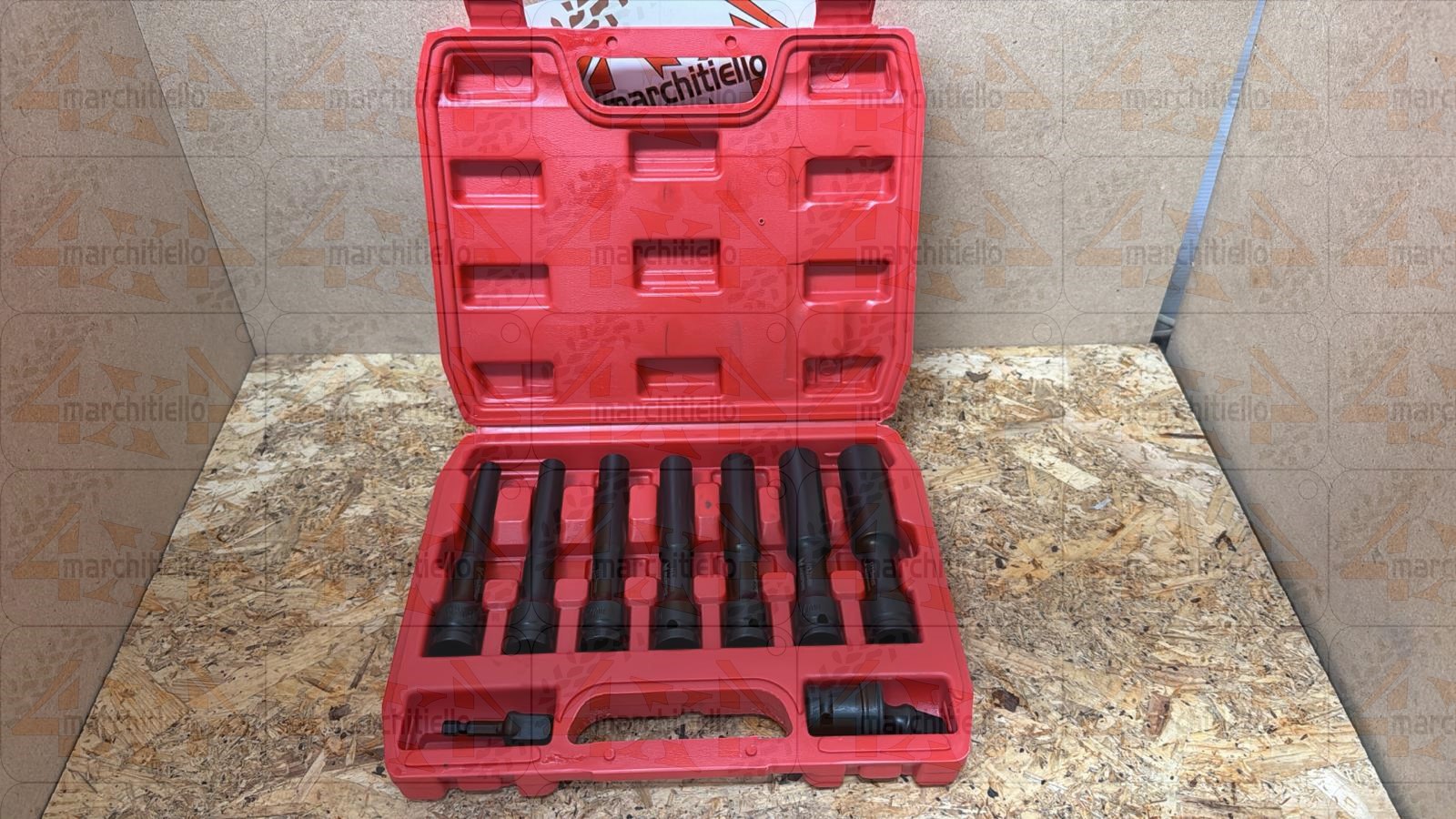 SET CHIAVI A BUSSOLA CHROME VANADIUM IN VALIGETTA