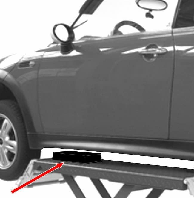 SPESSORE gomma per PONTI SOLLEVATORI tampone H 50 BLOCCHI in gomma