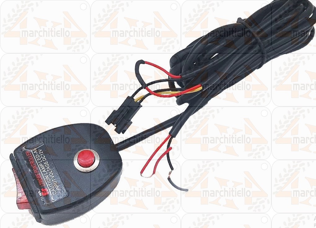 Set di 2 pezzi con controller 12,5 cm segnale di emergenza lampeggiante barra a LED lampada piattaforma di assistenza stradale - immagine 4