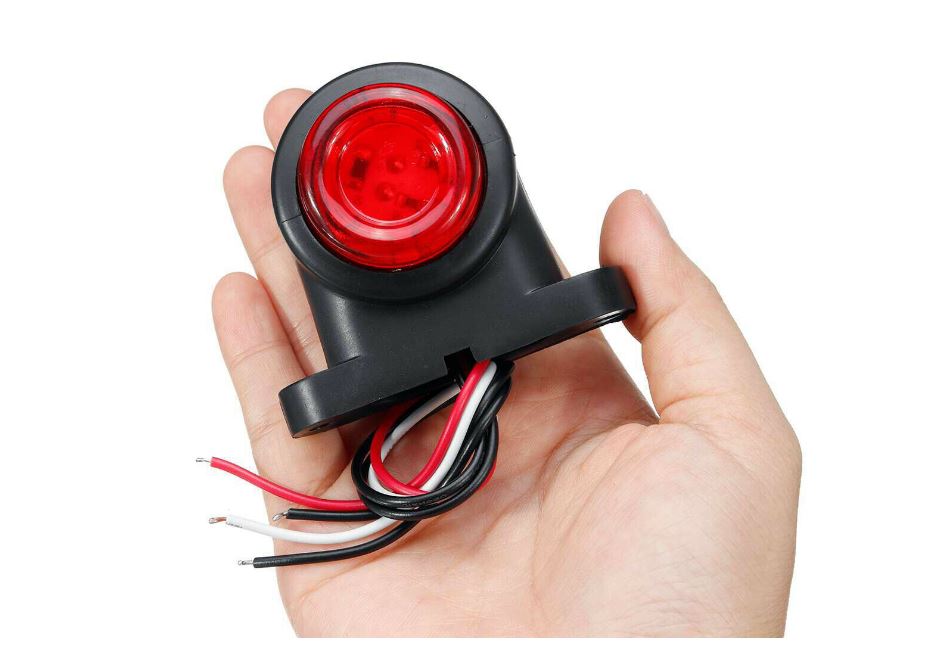 LED 12-24V in gomma luci di posizione ingombro laterali Led - immagine 2