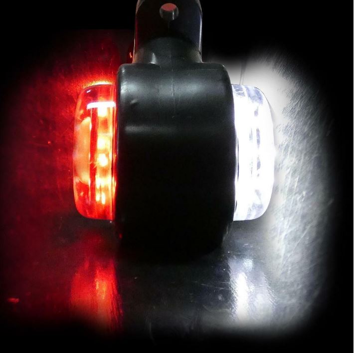 LED 12-24V in gomma luci di posizione ingombro laterali Led - immagine 3