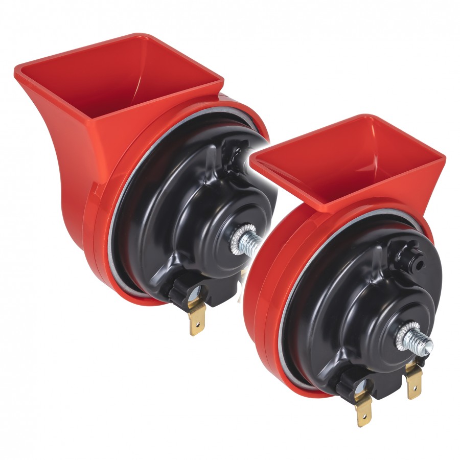 Tromba clacson elettrico 12V – due toni coppia