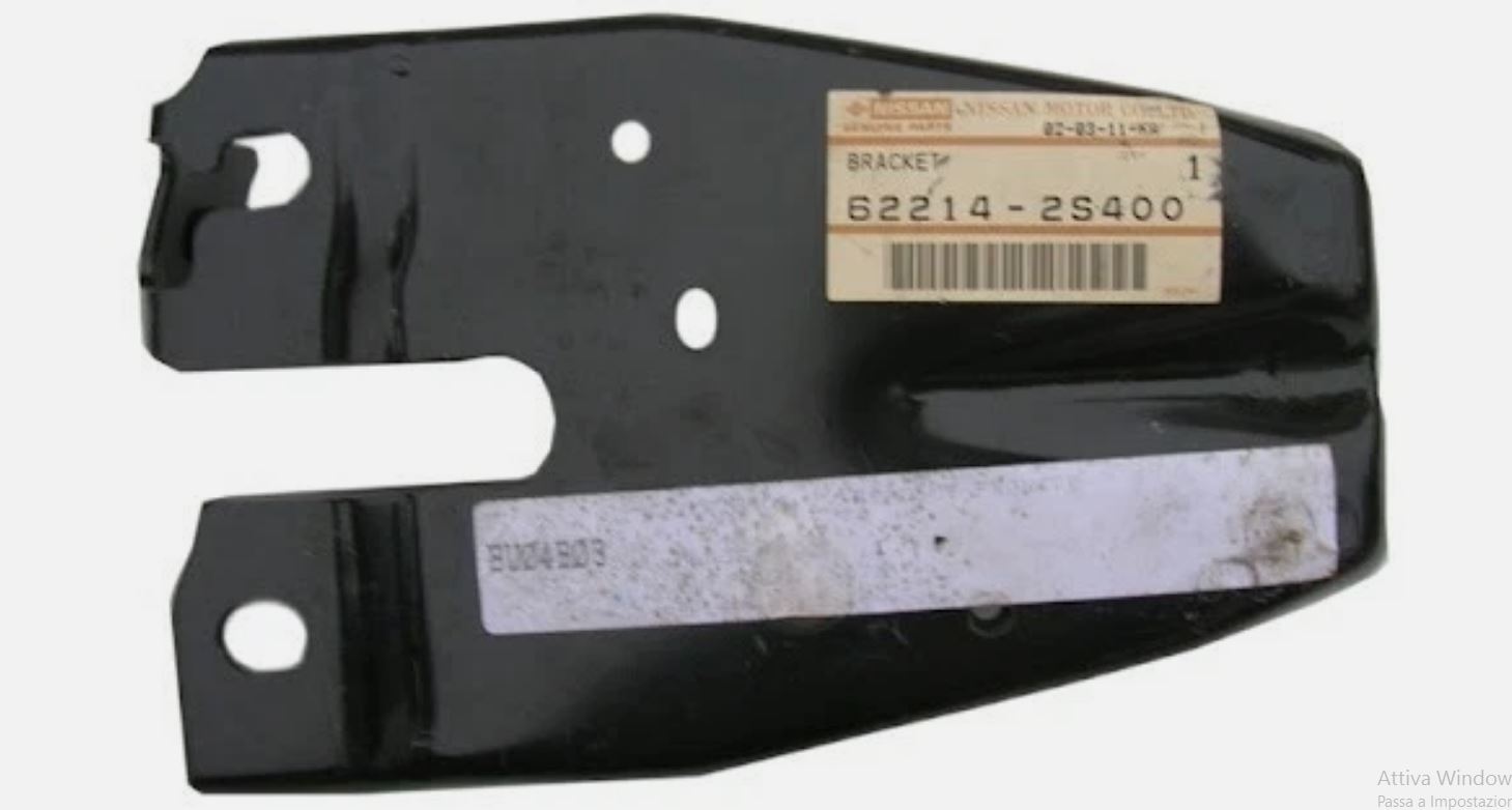 Originale Nissan PICKUP D22 STAFFA-SUPPORTO PARAURTI ANT DX 62214-2S400