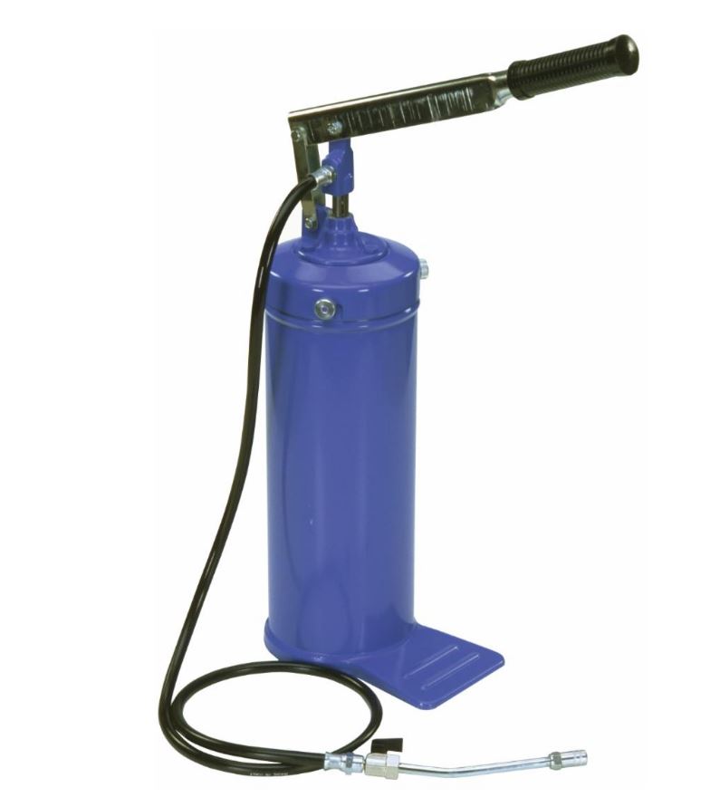 Pompa manuale per grasso completa capacità 8kg