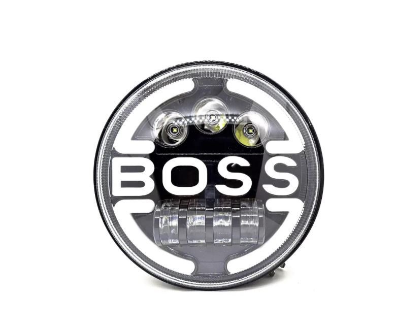 Faro universale a LED da 7” 12V-24V 65 Watt 4800 Lm (Singolo)