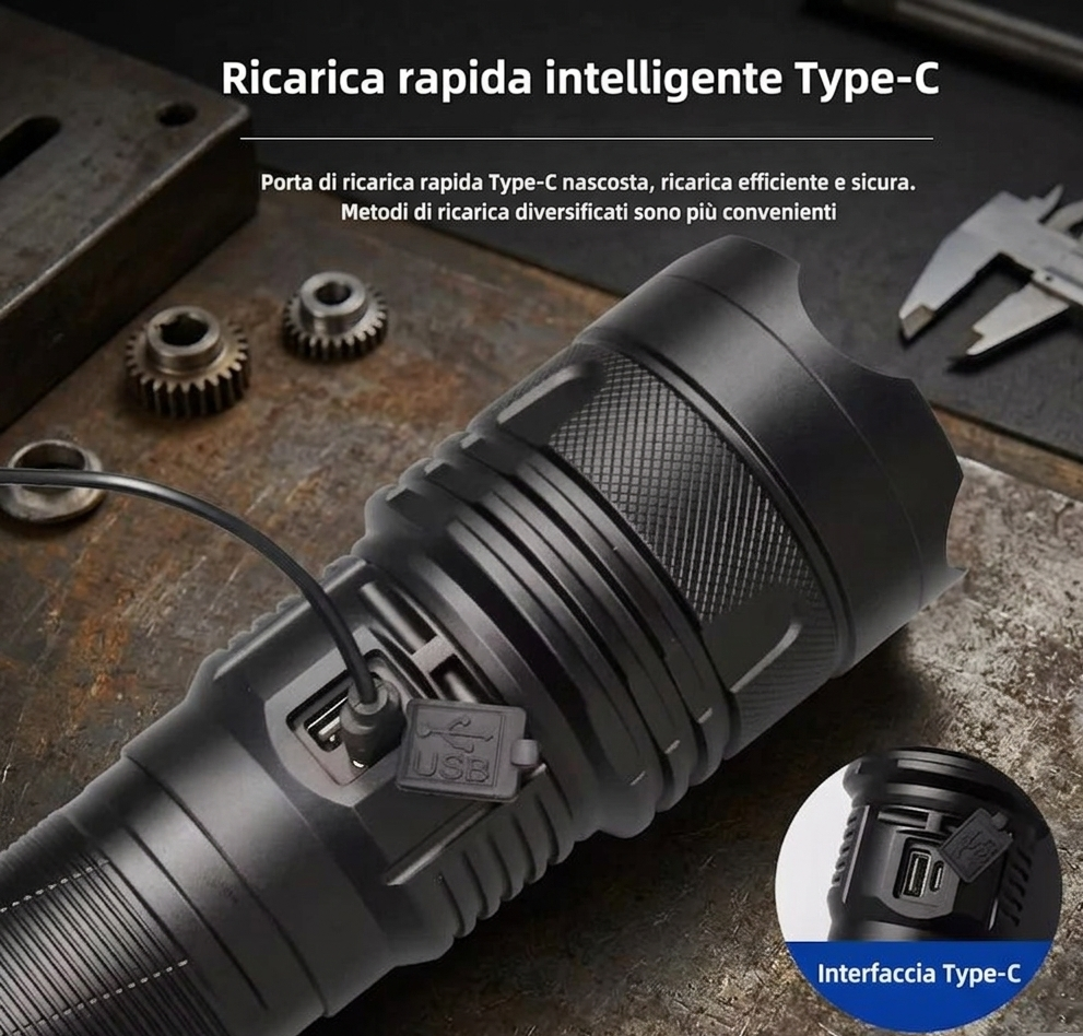 Torcia Professionale COBA CB-X119: Potenza e Affidabilità - immagine 8