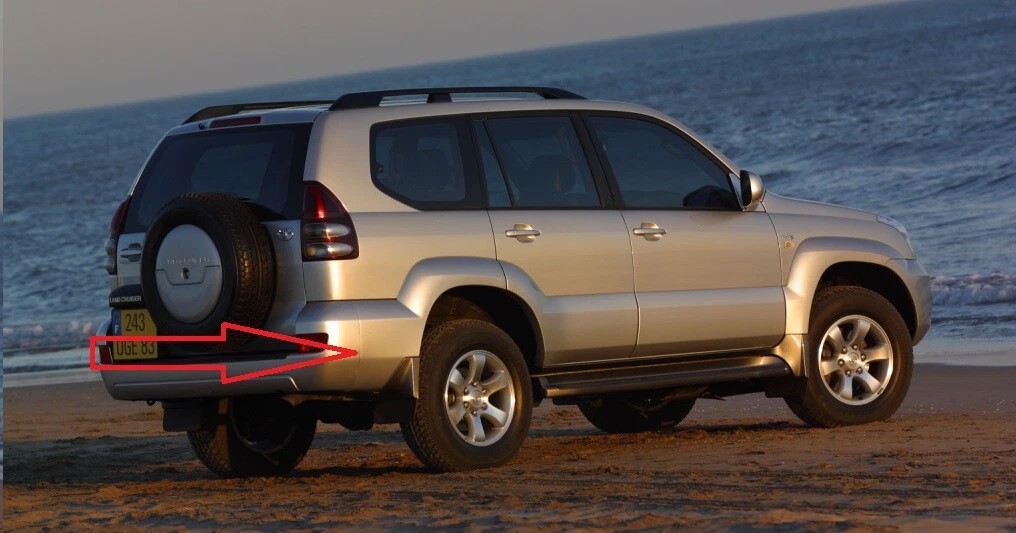 Angolare Paraurti Posteriore Sx Toyota Land Cruiser (Serie 90) KZJ90 Cod. 52153-60901 - immagine 3