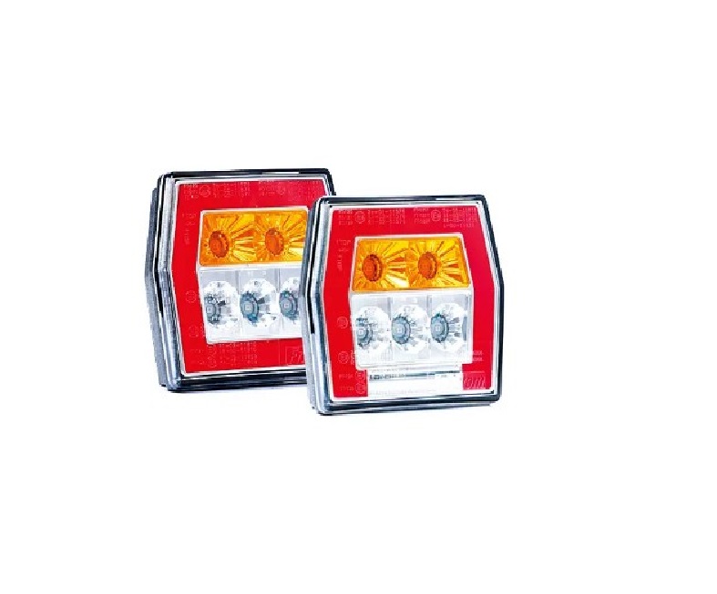 Fanale Posteriore LED Coppia Universale 3 Funzioni (Coppia)