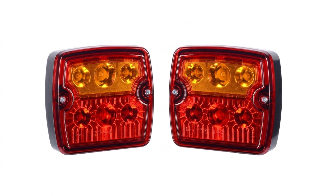 Fanale Posteriore LED Coppia Universale 3 Funzioni (Coppia)