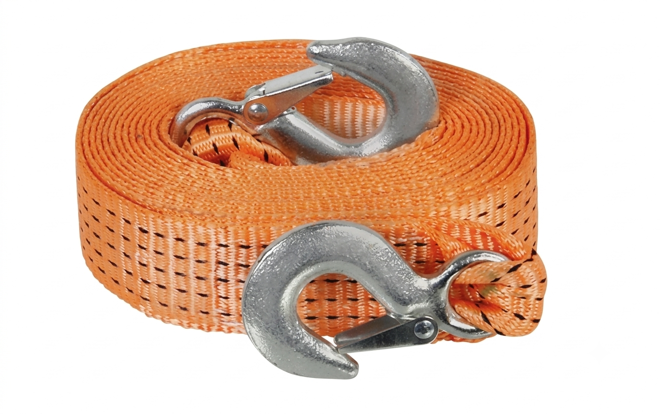 FUNE TRAINO 4 METRI  3000 kg con Ganci