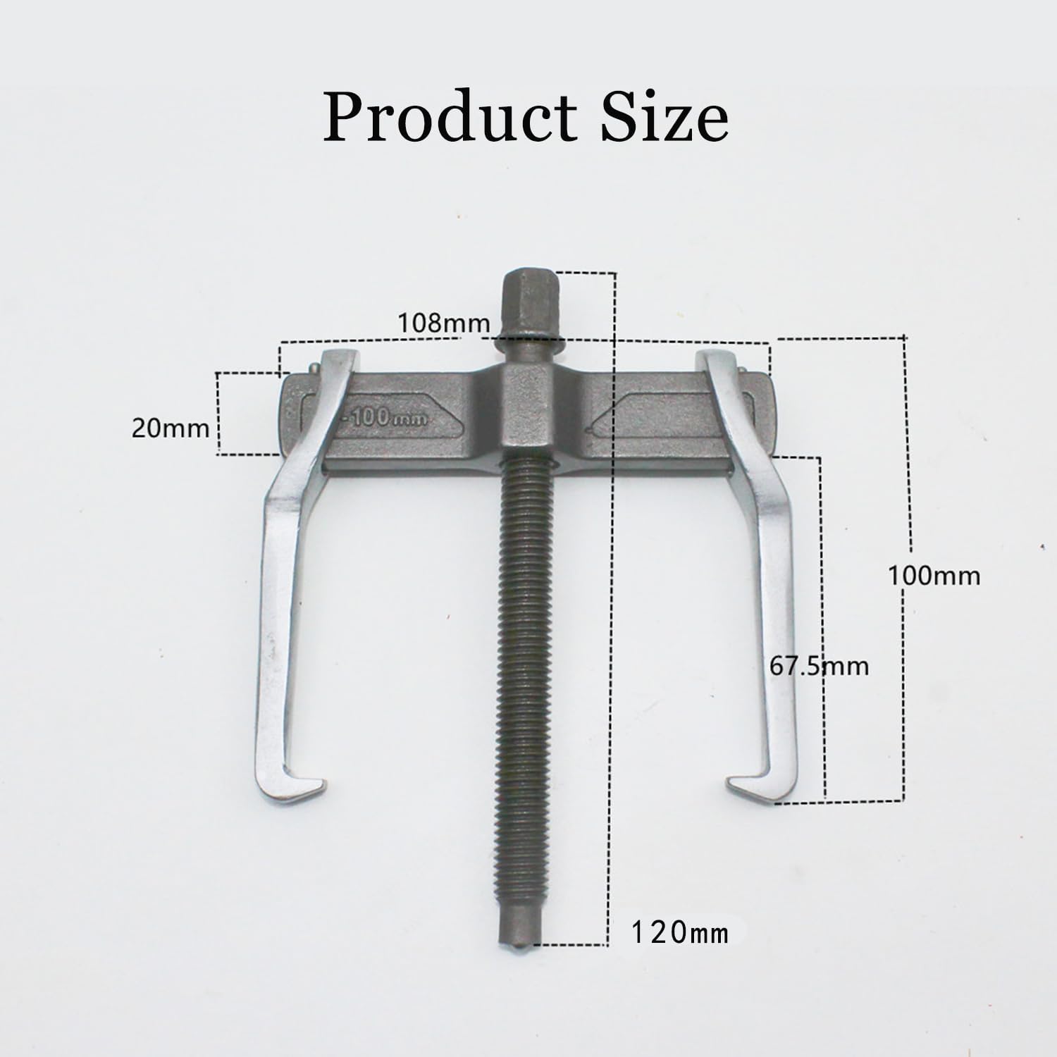 Estrattore a 2 Bracci da 10 pollici x 250 mm - immagine 3