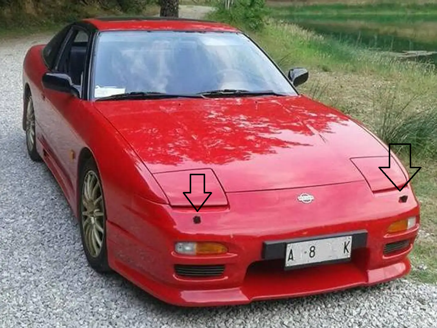 28642-56F00 SPRUZZA FARO COPPIA NISSAN S13 200SX 09/90->