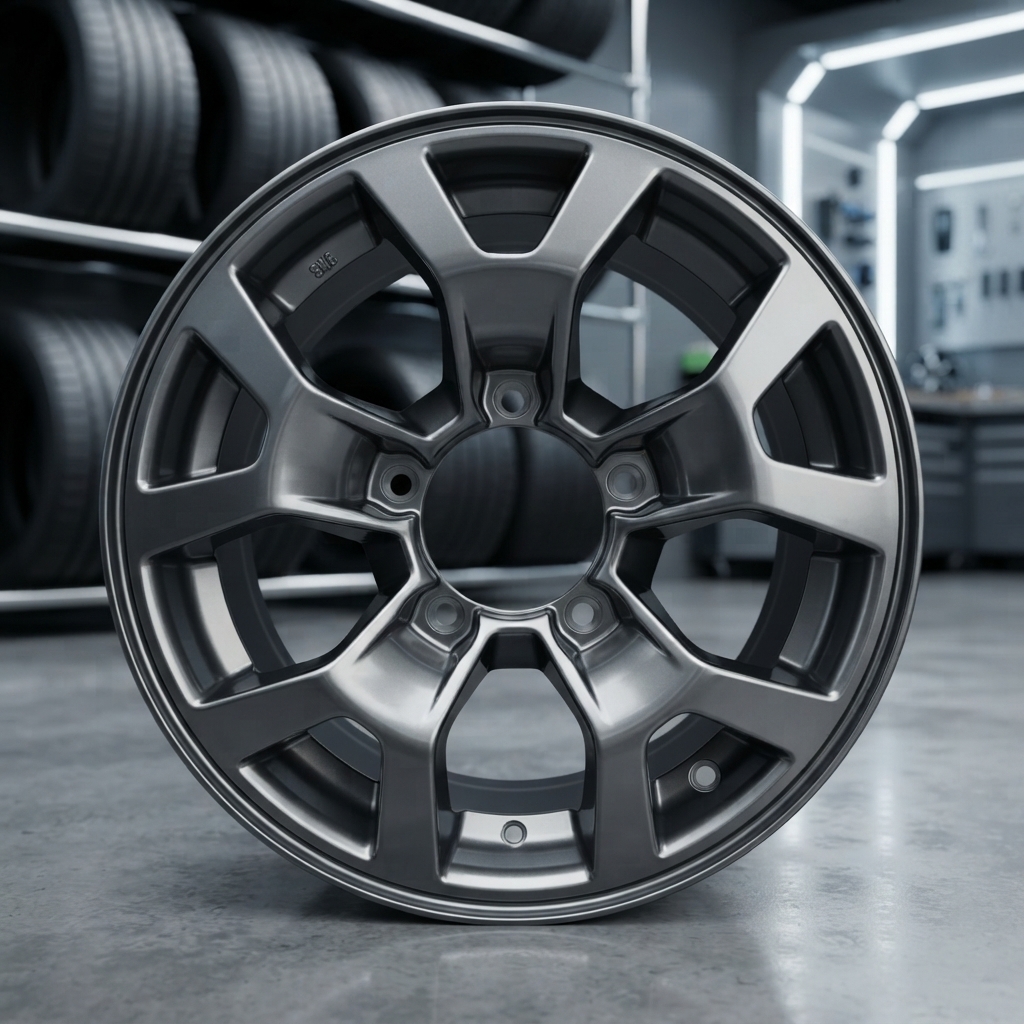 CERCHIO IN LEGA 5.5X15 OFFSET +5 SUZUKI GRIGIO ANTRACITE