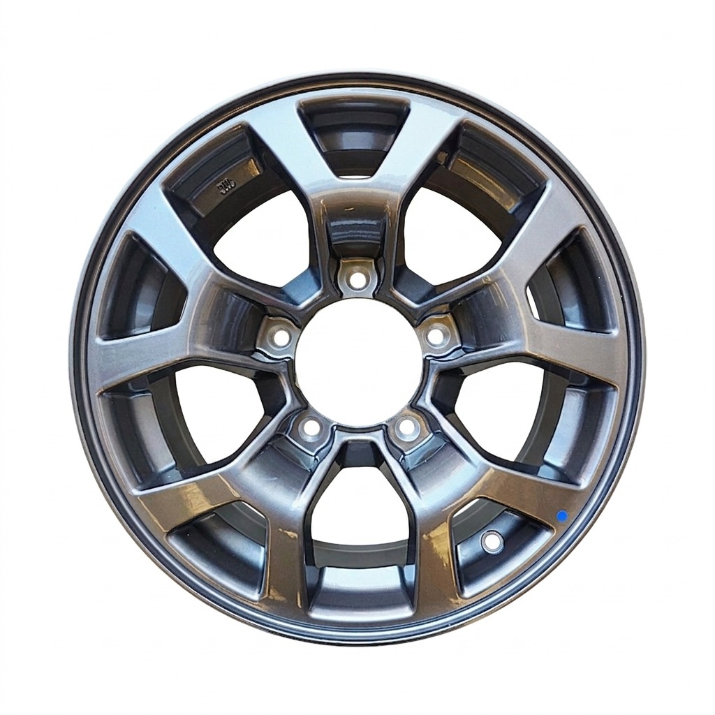 CERCHIO IN LEGA 5.5X15 OFFSET +5 SUZUKI GRIGIO ANTRACITE - immagine 2