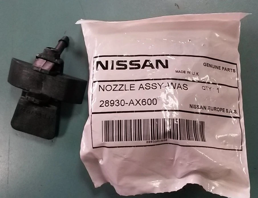 28930-AX600 UGELLO PARABREZZA MICRA K12 Nissan nuovo ricambio Originale