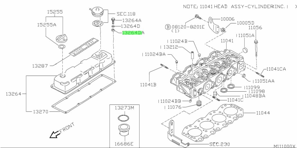 RONDELLA Ricambio originale Nissan 13268-G2402 NISSAN TERRANO 2
