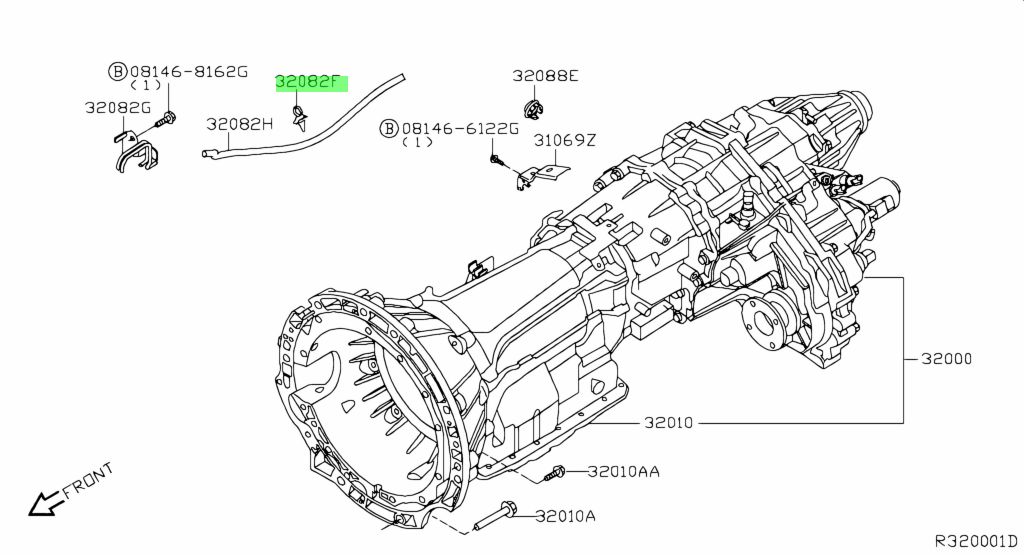 24225-79900 CLIP NISSAN ORIGINALE NUOVA