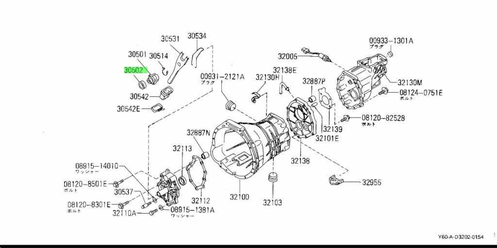 30502-V6200 CUSCINETTO DI SGANCIO FRIZIONE NISSAN PATROL TR ORIGINALE NUOVO   Originale Nissan